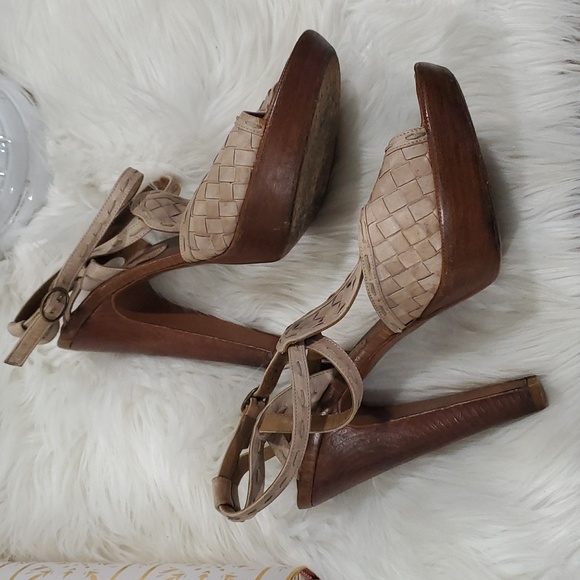 Bottega Veneta  platform slingback sandals heels shoe  size 39 - Picture 8 of 16